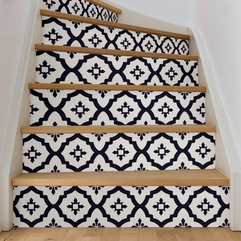 WallPops Midnight Stair Stripe Decal