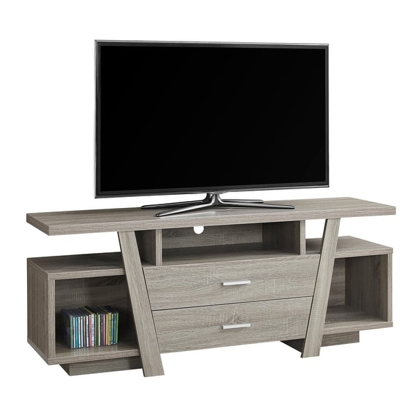 Monarch Specialties I 2721 60 Inch X 15 Wood Tv Stand Monarch Specialties I 2721 60 Inch X 15 Wood Tv Stand Dark Taupe