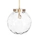 preview thumbnail 4 of 7, Uttermost Gaia 1 Light Watered Glass Pendant - N/A