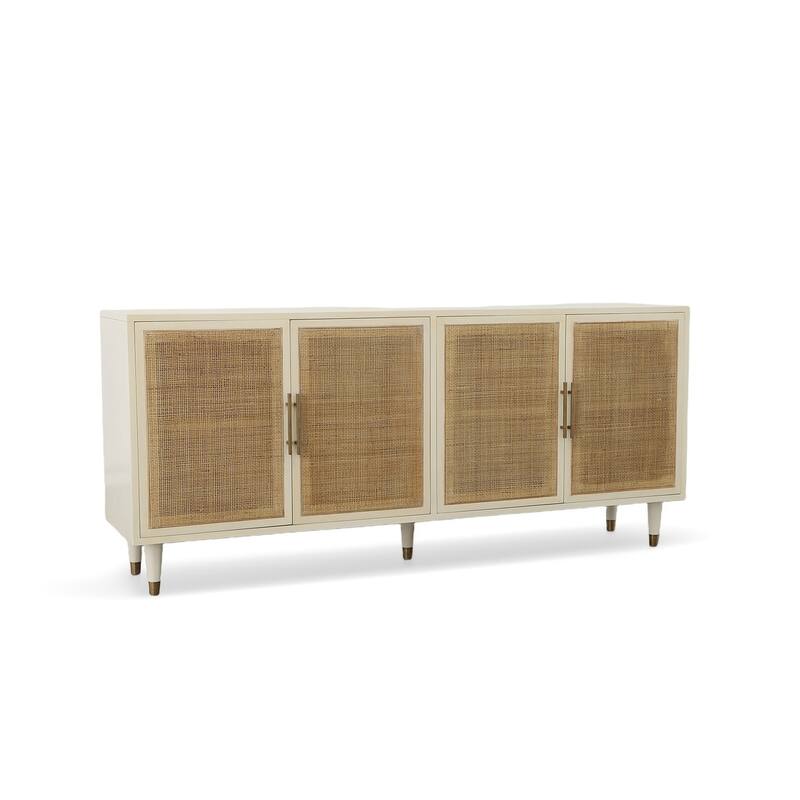 Furniture Classics Nassau Caned Solid Mahogany Buffet