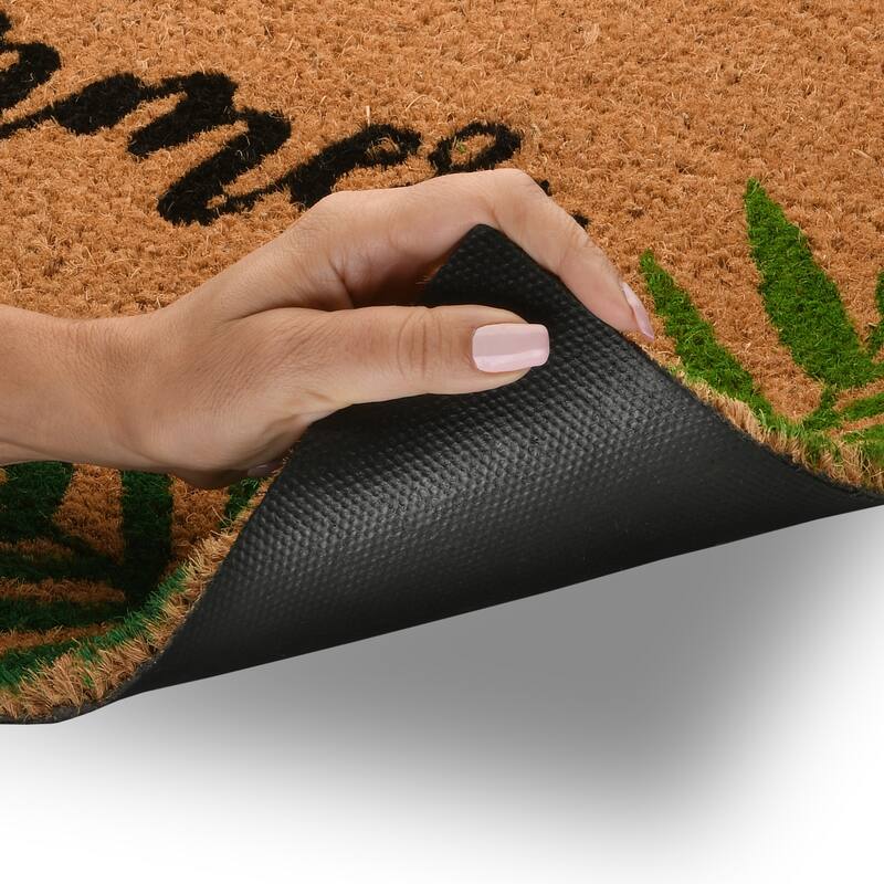 30" Hello Summer Coir Doormat