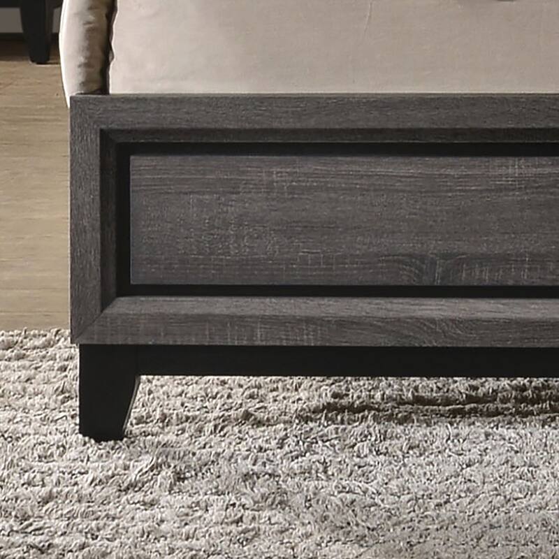 Furniture of America Lante Modern Two-Tone Design Panel Bed