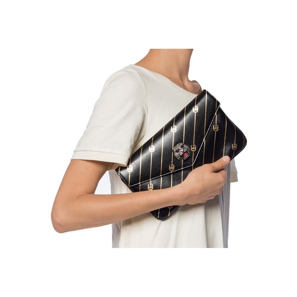 gucci broadway gg envelope clutch