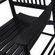 preview thumbnail 19 of 38, VEIKOUS Wood 3-piece Outdoor Rocking Chair and Folding Table Set