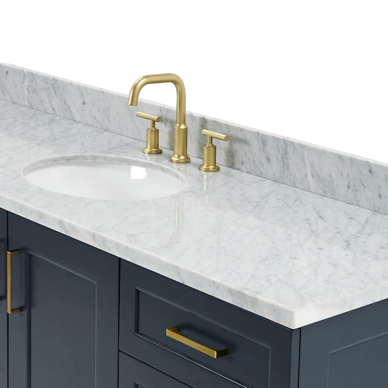 Ariel Q067SCW2OVO Taylor 67" Free Standing Single Basin Vanity Set
