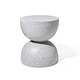 preview thumbnail 28 of 58, Glitzhome 18"H Modern MGO Faux Terrazzo Planter Stand Garden Stool