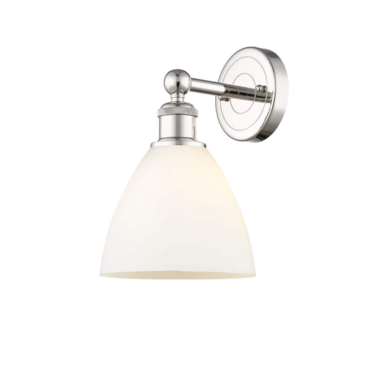 Innovations Lighting 616-1W-12-8 Bristol Sconce Bristol Glass 12" Tall