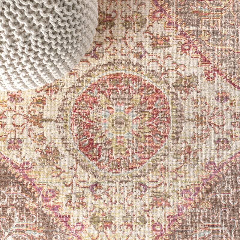 JONATHAN Y Portmany Modern Boho Vintage Medallion Area Rug