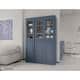 Option Antique Blue - Clear Glass-Solid