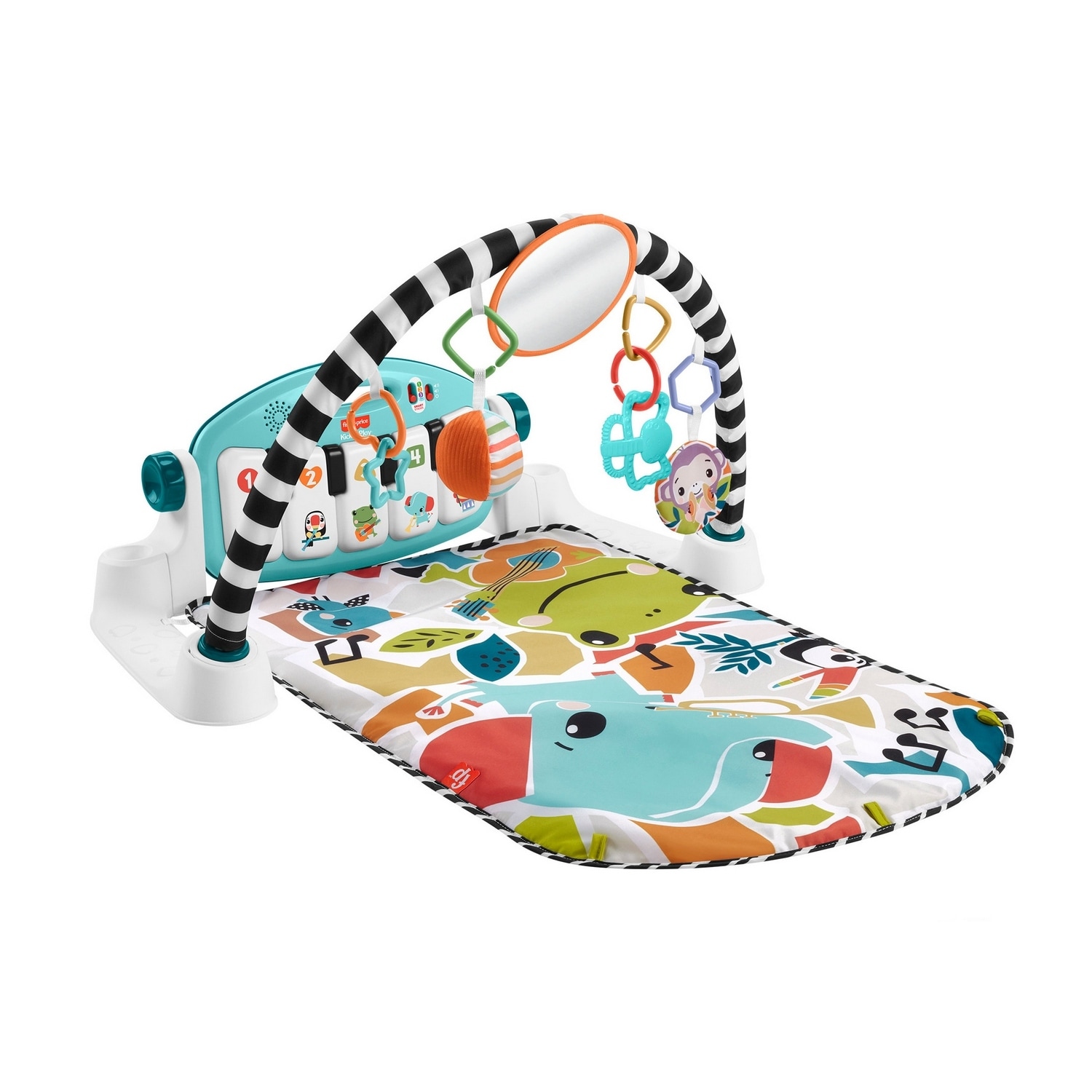 Fisher-Price Glow and Grow Kick & Play Piano Gym - 0 to 6 months