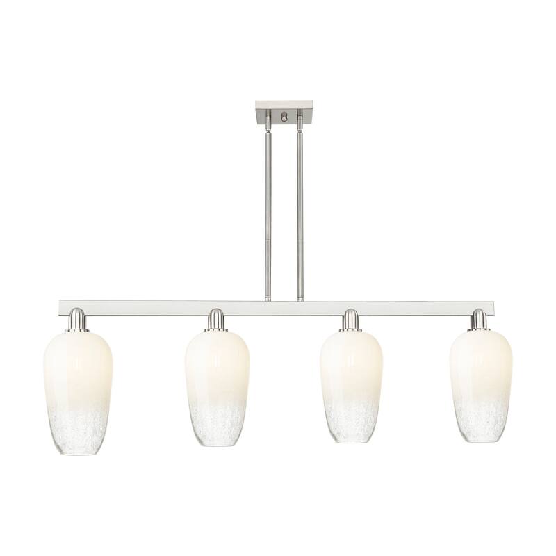 Innovations Lighting Urban Downtown - Brookhaven Flute - 4 Light 48" Stem Hung Island Light