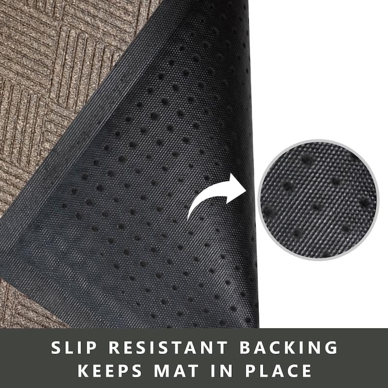 Envelor Door Mat Indoor Outdoor Low Profile Commercial Entryway Rug