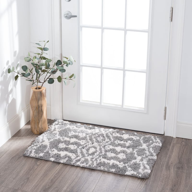 Joy Shag Mediterranean Geometric Indoor Area Rug