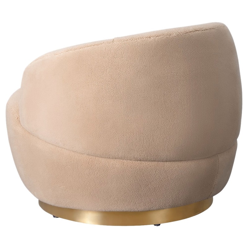 SAFAVIEH Couture Hatsue Swivel Chair - 33Wx35Dx28H