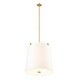 preview thumbnail 2 of 9, Z-Lite 3501P24 Weston 6 Light 24" Wide Pendant with Shade