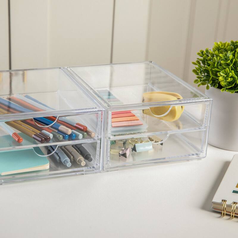 Flash Furniture BE-PB4513-2-MS Brody 3-1/2" Tall Stacking Office