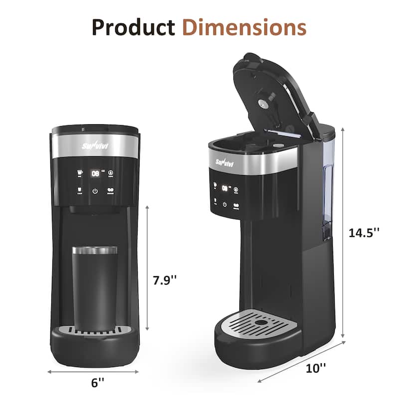Smart Coffee Maker With Touch Controls