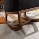 preview thumbnail 7 of 14, Modern Rocking Chair for Nursery with Solid Wood Leg
