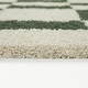 preview thumbnail 10 of 13, Leslie Checkered Shag Area Rug