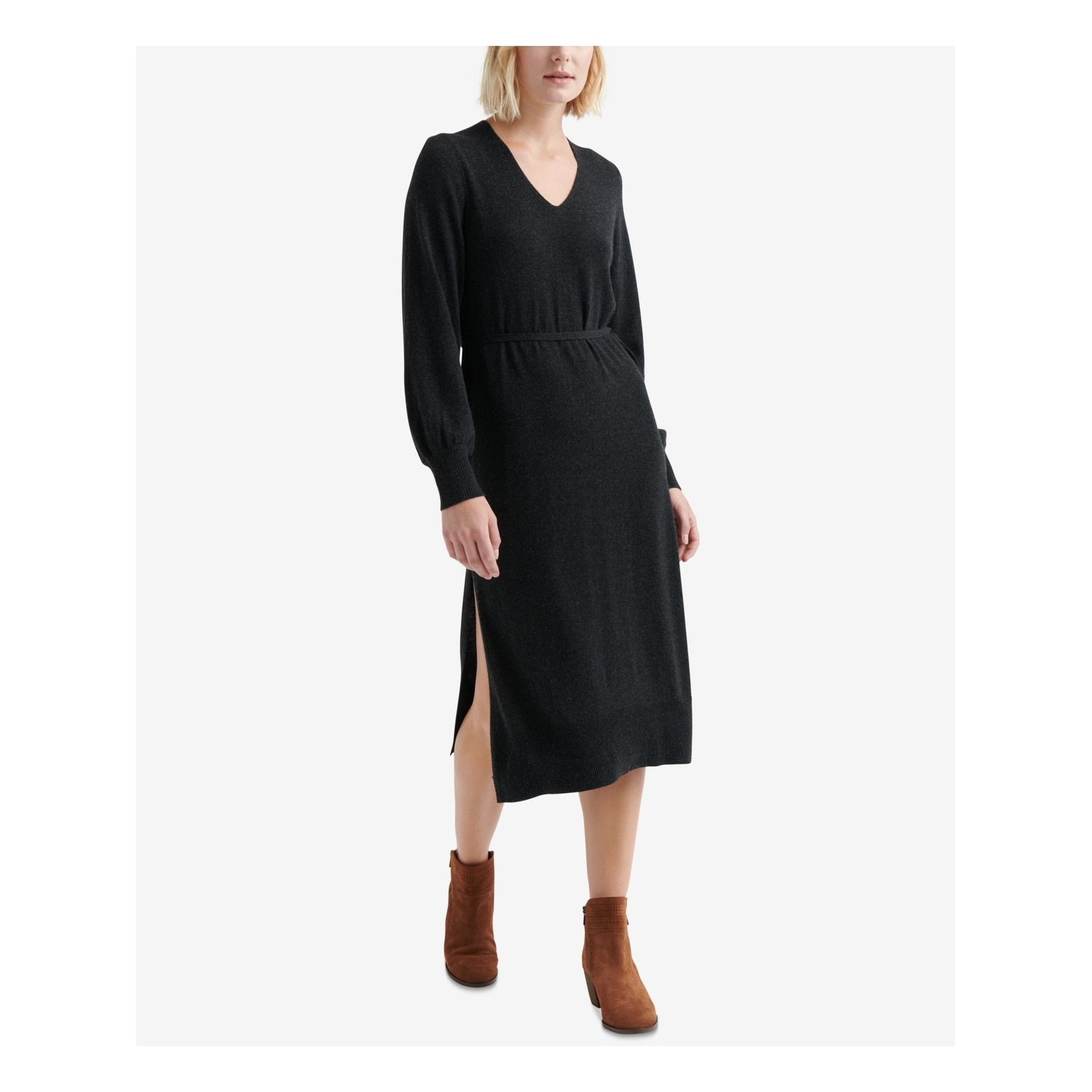 below the knee sweater dresses