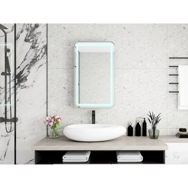 Rectangle Medicine Cabinet Mirror Bathroom Mirror with Storage