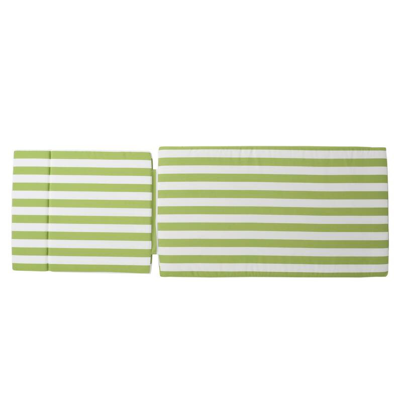 Salem Outdoor Chaise Lounge Cushion by Christopher Knight Home