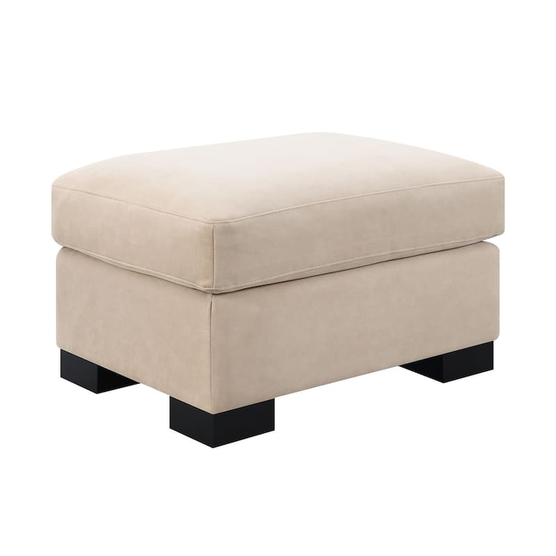 Dexter 38" Ottoman, Taupe