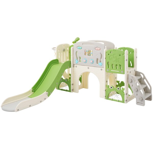 11 in 1 Toddler Slide, Kids Slide for Toddler Age 1-3 with