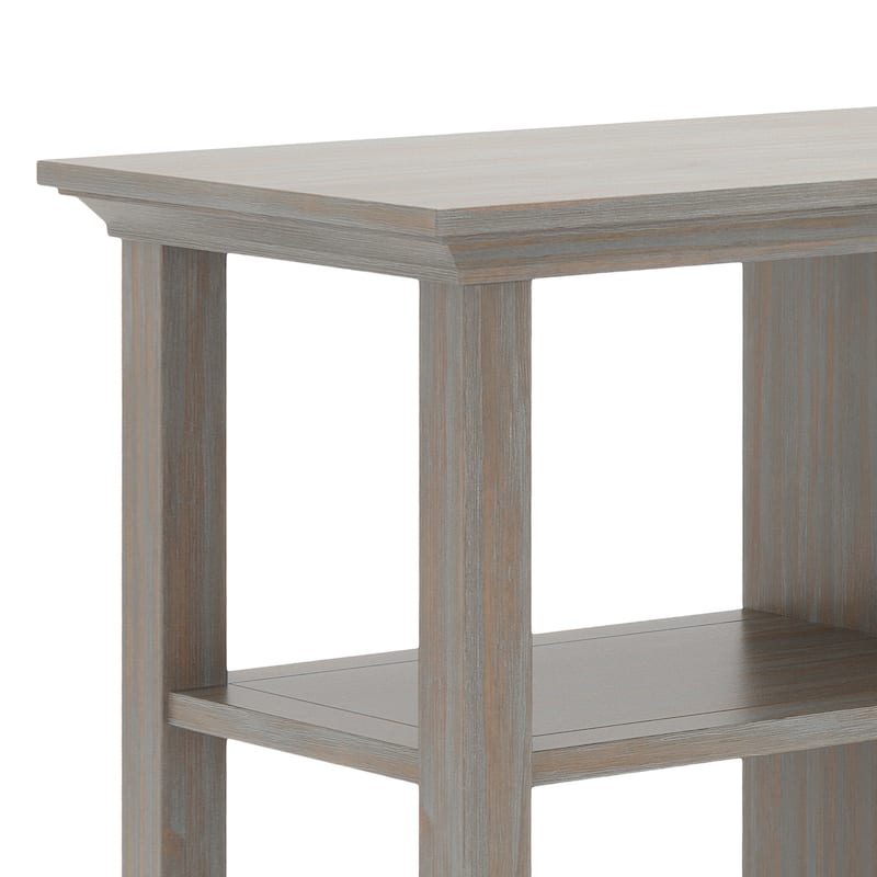 WYNDENHALL Mansfield SOLID WOOD 54 inch Wide Transitional Console Sofa Table - 54 W x 16 D x 30 H