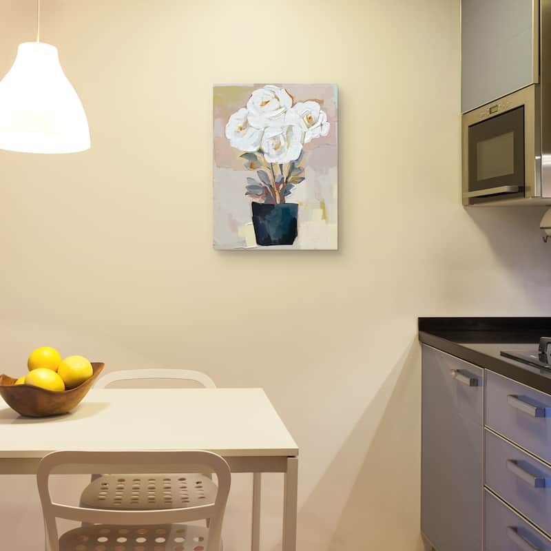 Petal Panache III Canvas Art Print