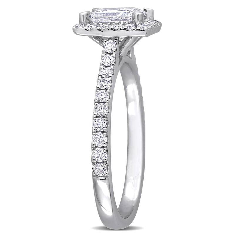 Miadora 2 1/10ct TDW Lab-Grown Diamond Solitaire Ring 14k White Gold