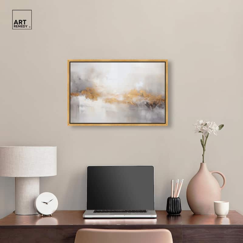 Golden Hour III Canvas by Art Remedy