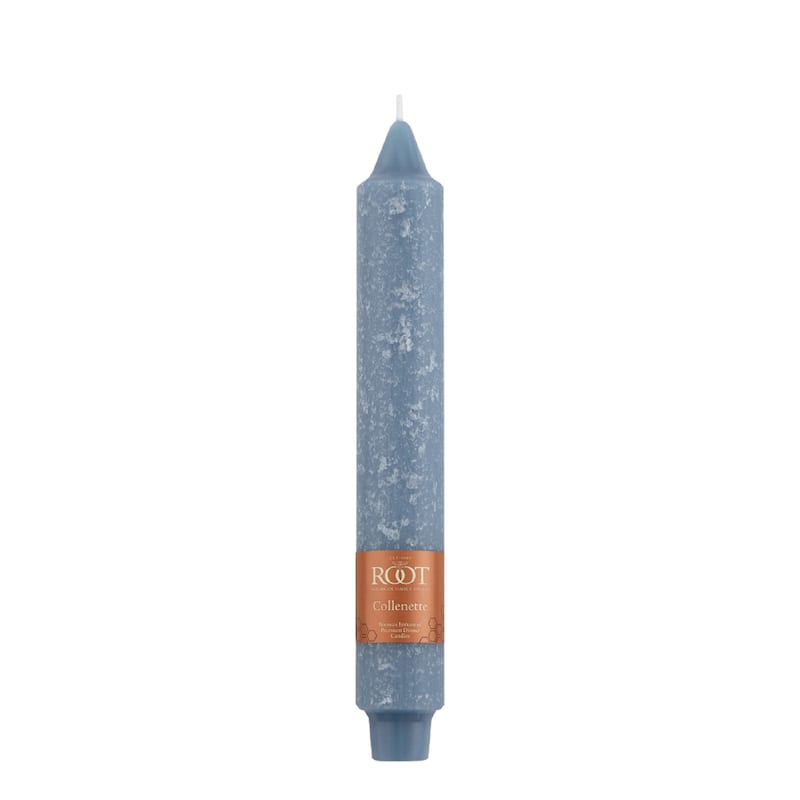 Root Unscented 9 In. Timberline™ Collenette Taper Candles box of 4