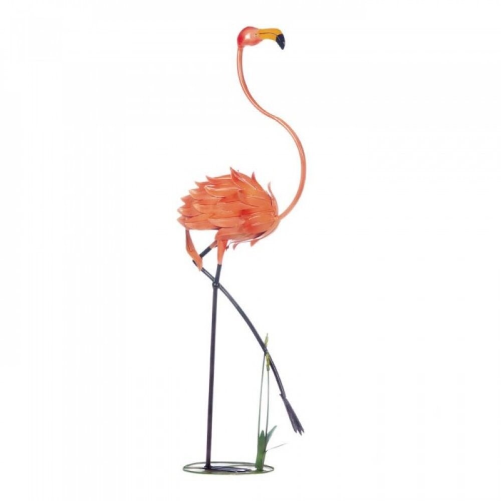 Shop Statuesque Flamingo Garden Decor Overstock 28637914