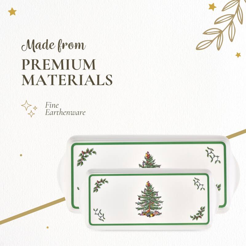 Pimpernel Christmas Trays Set