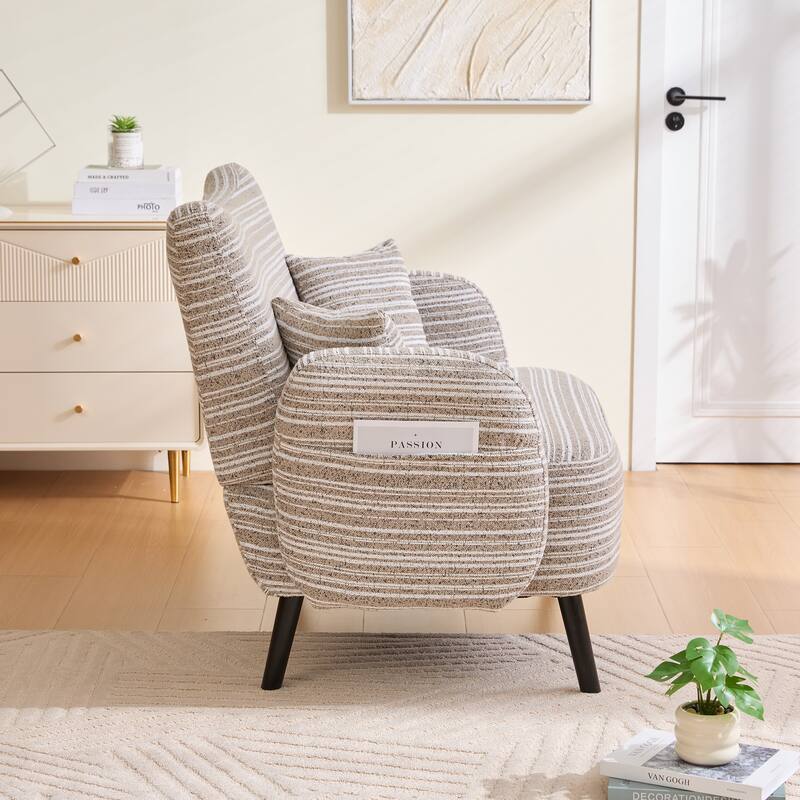 Modern style two-seater sofa