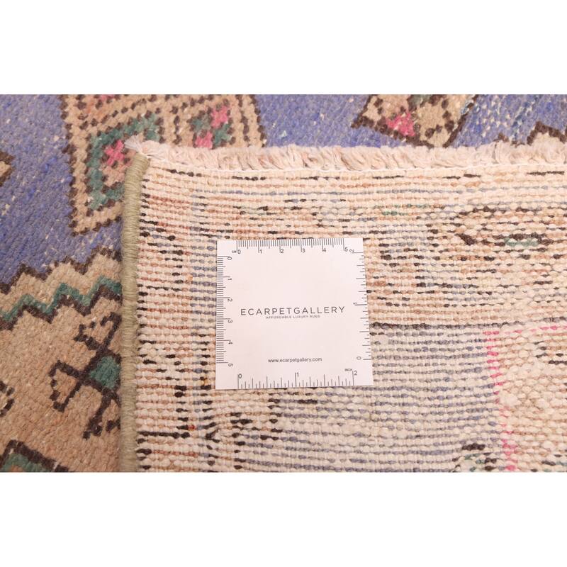 ECARPETGALLERY Hand-knotted Antalya Vintage Beige Wool Rug - 4'8 x 7'0