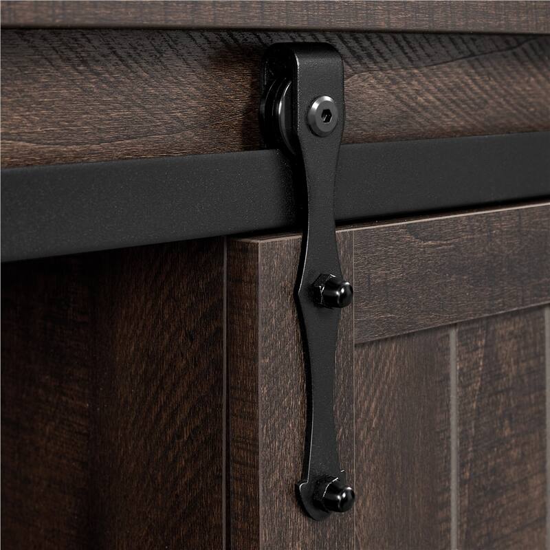 Yaheetech Industrial Classic Farmhouse TV Stand for TVs up to 65"