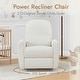 preview thumbnail 2 of 19, Freya Power Swivel Glider Recliner Nursery Chair