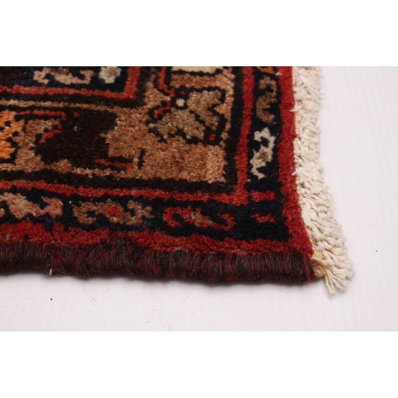 ECARPETGALLERY Hand-knotted Anadol Red Wool Rug - 3'6 x 9'6