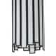preview thumbnail 11 of 13, Tifany Modern 1-Light Mini Pendant Colored Black Glass Kitchen Island Light - D 4.3" x H 15.5"