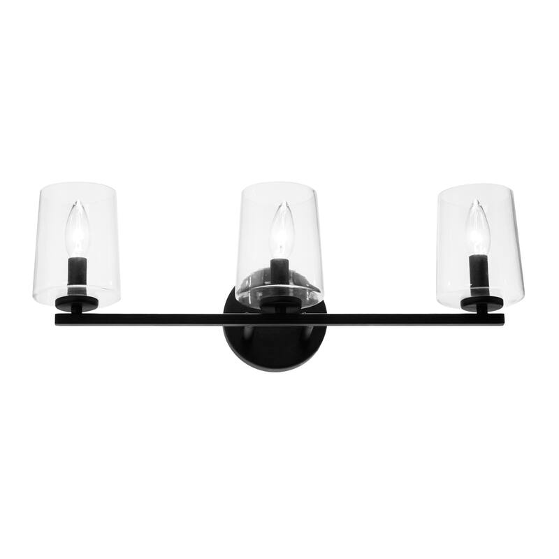 Robert Stevenson Lighting Berkley - Metal and Glass Vanity Light