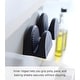 preview thumbnail 12 of 12, Yamazaki Home Magnetic Pot Holders - Set of 2, Silicone - L 2.76 x W 3.62 x H 2.83 inches