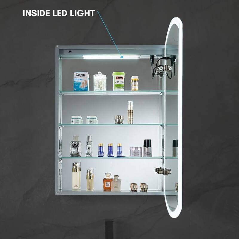 Blossom LED Mirror Medicine Cabinet with Lights