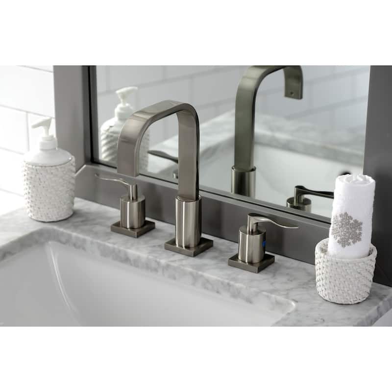 Kingston Brass Serena 8 in. Widespread Bathroom Faucet - Brushed Nickel