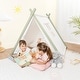 preview thumbnail 15 of 22, Kids Play Tent, Indoor Canvas Play Tent by Comfy Cubs
