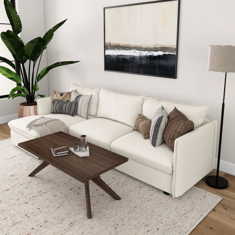 Plank and Beam Verso Rectangular Coffee Table - 48"