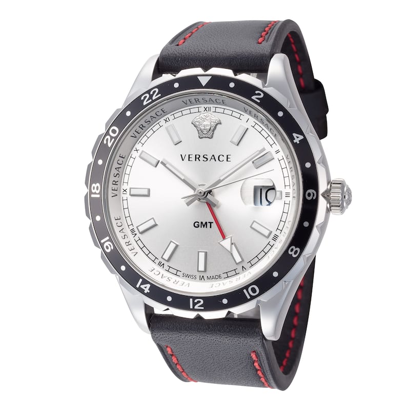 Versace Men's Hellenyium 42mm Quartz Watch - N/A