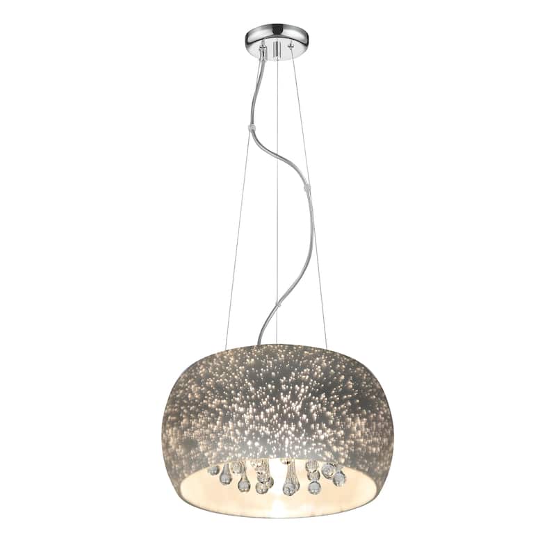 SAFAVIEH Lighting Bakari Pendant - 15.8"x15.8"x13.5-81.5"