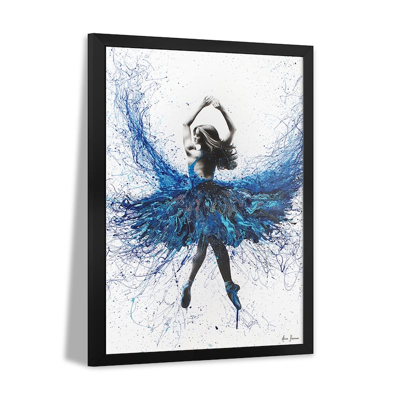 York Crystal Dance Premium Framed Poster by Ashvin Harrison